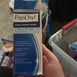 Two Bottles Panoxyl Acne Creamy Wash